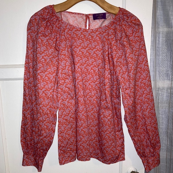 Puff-Sleeve Shirt in Liberty - Picture 3 of 9